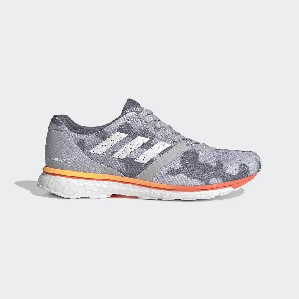 Adidasi Alergare Adidas Adizero Adios 4 Dama Romania - Gri/Albi/Corai EF1457